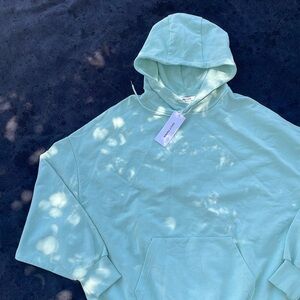 NWT Daily Paper Hoodie in Tiffany Blue Pastel Turquoise